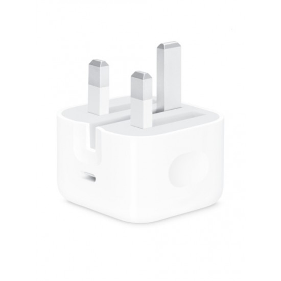 Apple UK 3 Pin 20W USB-C Power Adapter (New)