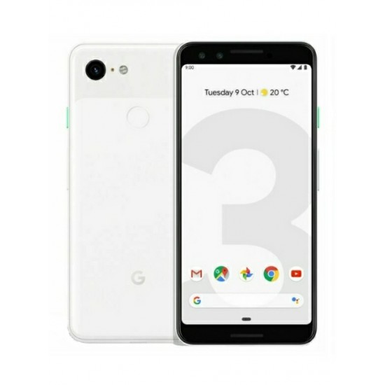 Google Pixel 3 64GB Clearly White Unlocked (Refurbished - Excellent)