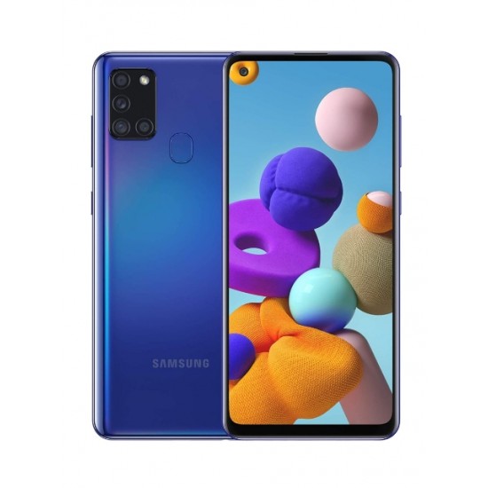 Samsung Galaxy A21s Dual Sim 32GB Blue Unlocked (Refurbished - Excellent)