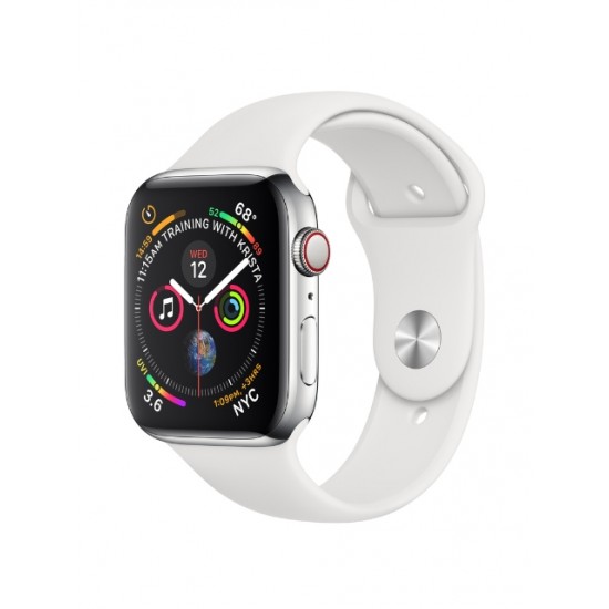 Apple Watch Series 4 - 44mm Silver GPS & Cellular (Refurbished - Good)